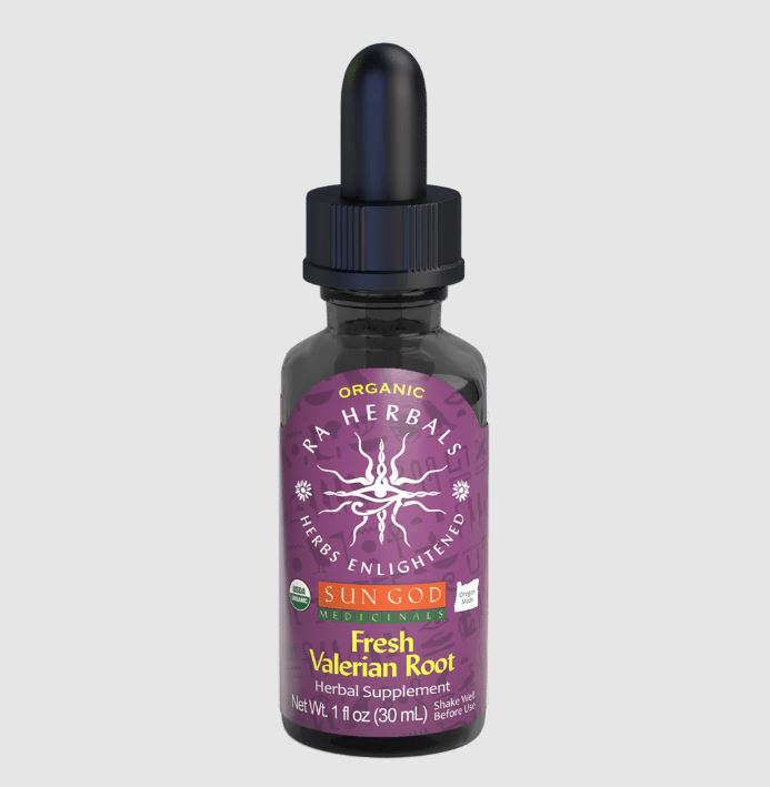 Organic Fresh Valerian Root Tincture - SUPPORTS THE NERVOUS SYSTEM