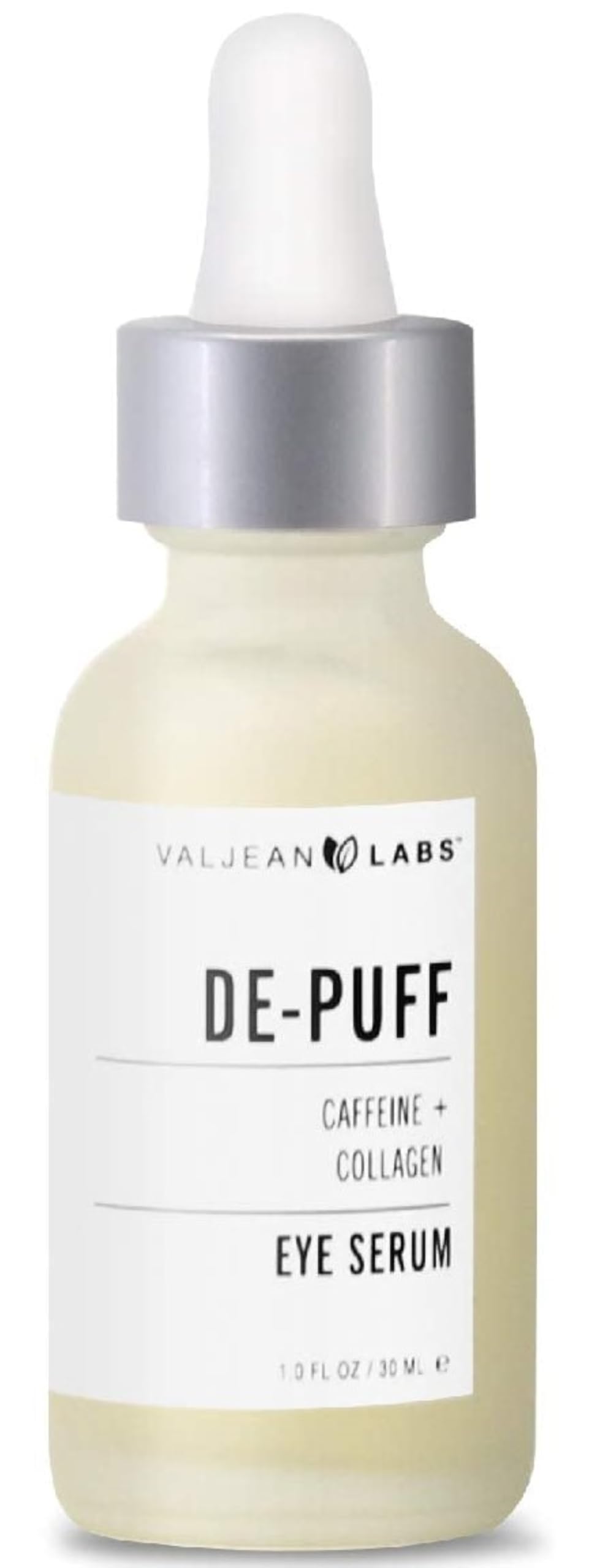 Valjean Labs DePuff Eye Serum – Caffeine + Collagen | Depuff & Firm Under-Eyes