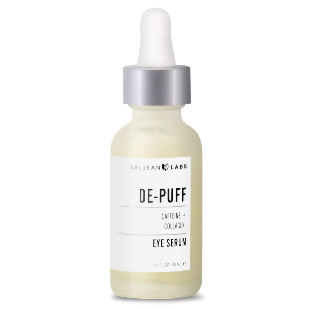 Valjean Labs DePuff Eye Serum – Caffeine + Collagen | Depuff & Firm Under-Eyes