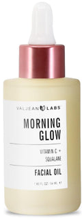 Valjean Labs Morning Glow Facial Oil – Vitamin C & Squalane | Hydrating & Brightening (1.83 fl oz)