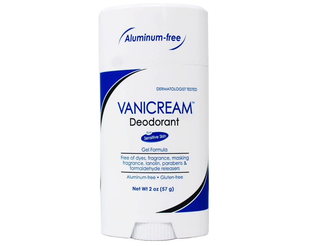 Vanicream Sensitive Skin Deodorant – Aluminum-Free Gel, Fragrance-Free, 2 oz (Pack of 3)