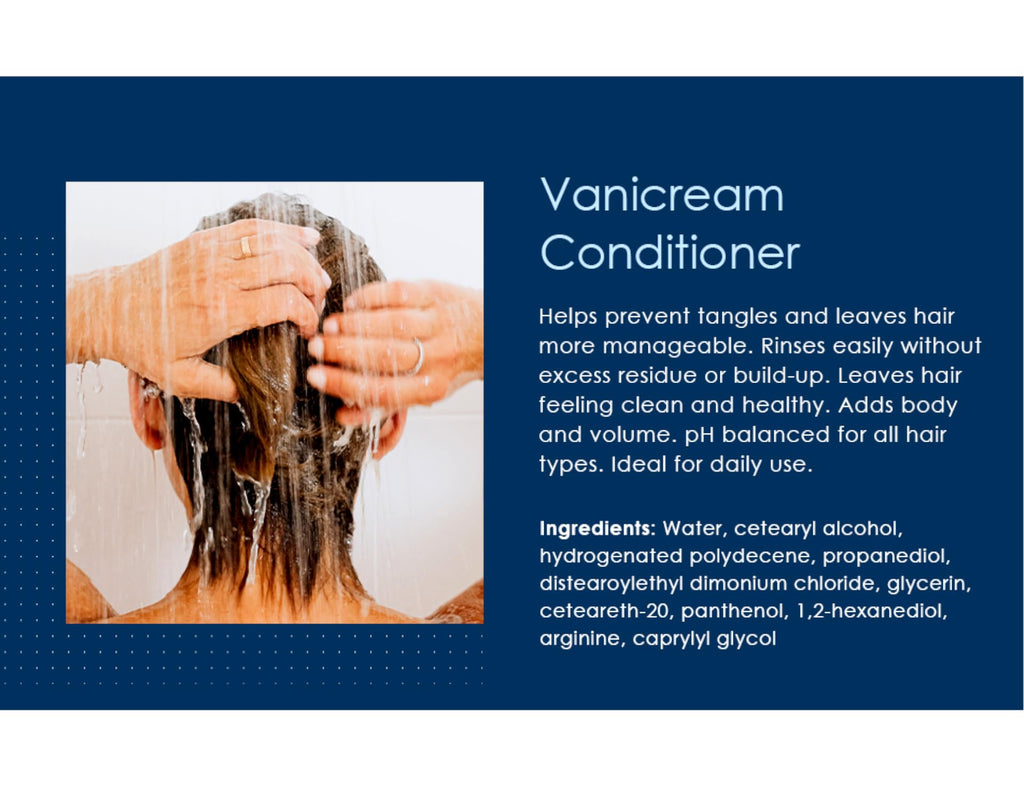 Vanicream Shampoo & Conditioner Set for Sensitive Skin – Dermatologist Tested – 4 Bottles (12 oz)