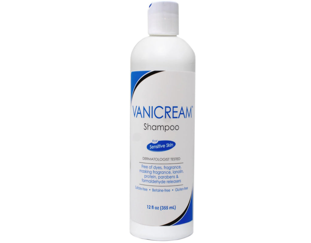 Vanicream Shampoo for Sensitive Skin – Pack of 2 (12 oz) | Fragrance-Free & Gentle