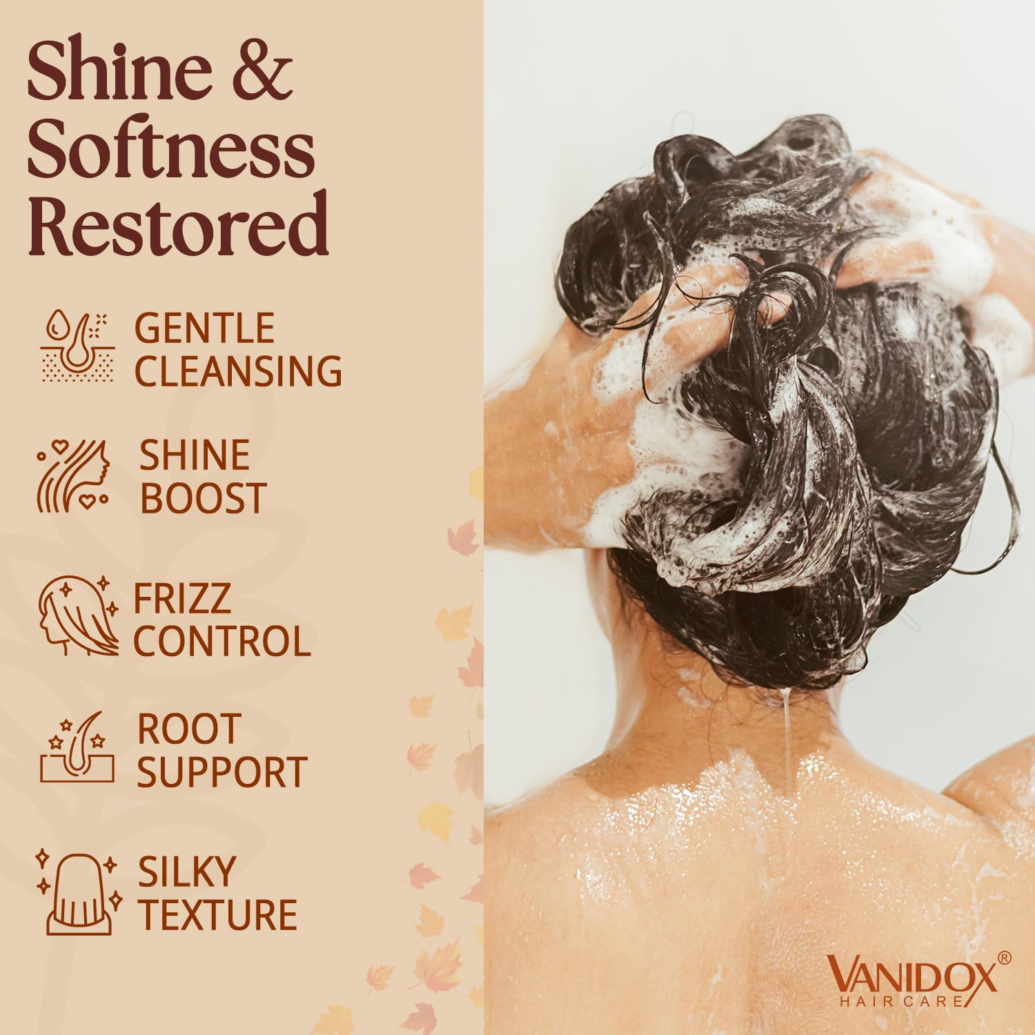 VANIDOX Batana Oil Shampoo & Conditioner Set – Biotin & Niacinamide, Sulfate-Free, 2 x 16 fl oz