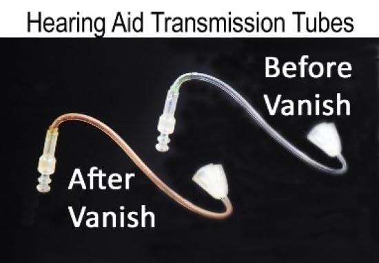 Vanish: Invisible BTE/RIC Hearing Aids with Shiny Tubes & Wire Covers