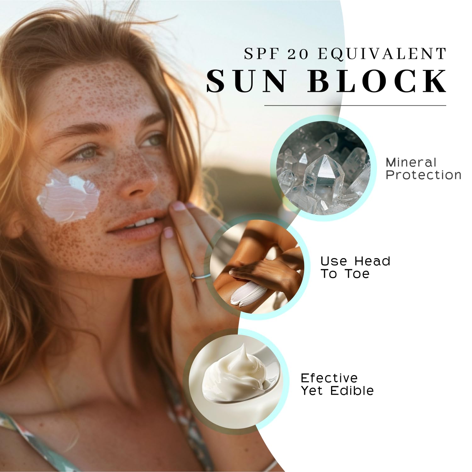 Vanman's Zinc & Tallow Sunscreen SPF 20 – Mineral, Water-Resistant, 2.8 oz
