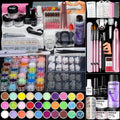 VANSISOS Acrylic Nail Kit for Beginners — Complete DIY Salon Set with Drill & Powder