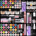 VANSISOS Professional Beginner Nail Kit with Drill – Complete Acrylic Set with Glitter Powder