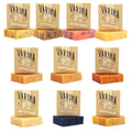 Varina Natural Citrus Variety Bar Soap – Gentle Cleansing for Sensitive Skin (10 Pack)