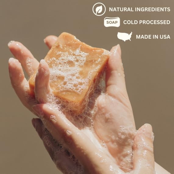 Varina Natural Citrus Variety Bar Soap – Gentle Cleansing for Sensitive Skin (10 Pack)