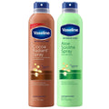Vaseline Cocoa Radiant + Aloe Soothe Spray 2-Pack — Non-Greasy, Fast-Absorbing Moisturizers