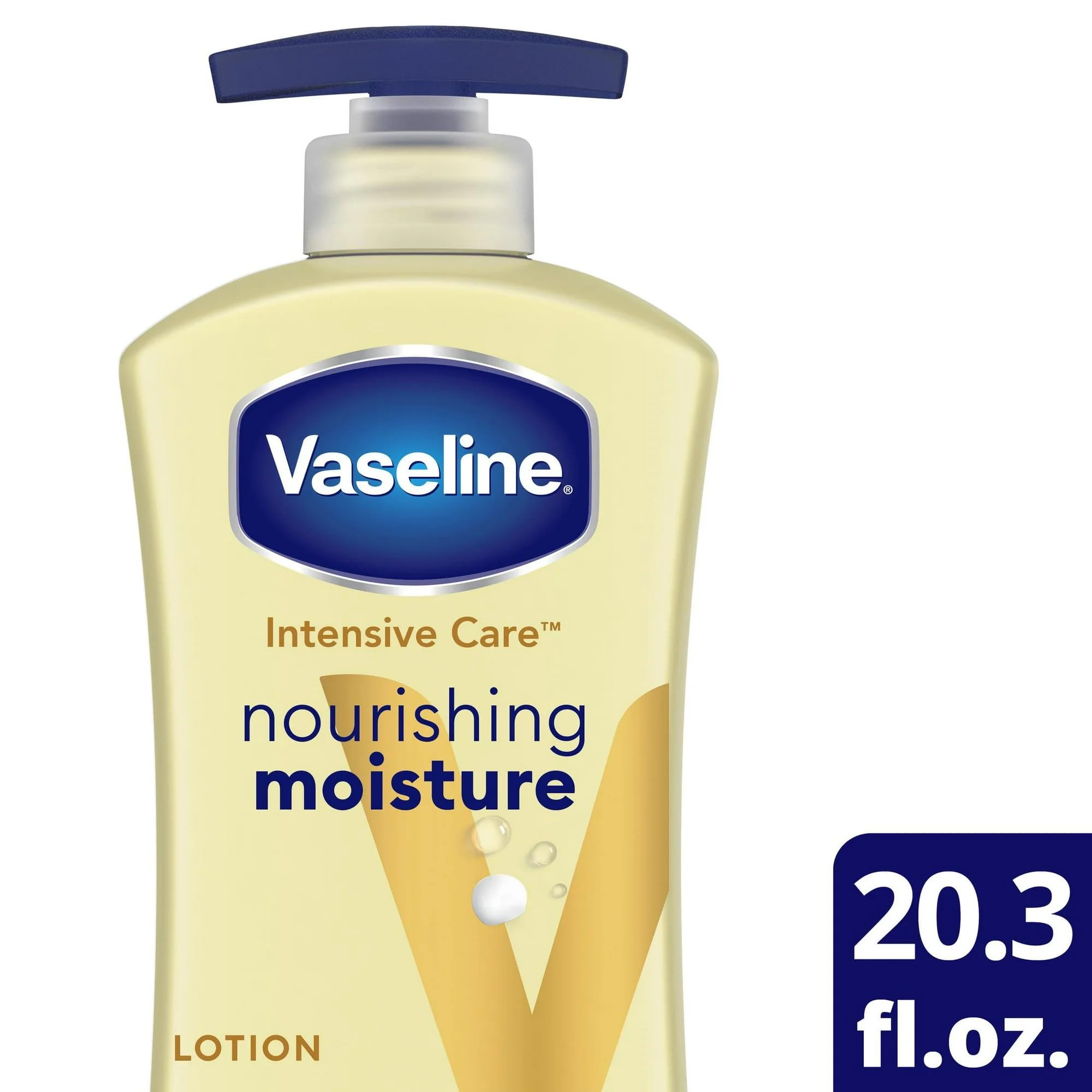 Vaseline Intensive Care Essential Healing Body Lotion — Deep Moisturization, 20.3 oz Pump