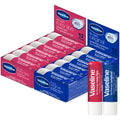 Vaseline Lip Therapy Bulk Lip Balm – Rosy Lips & Original, 24 Sticks (0.16 oz each)