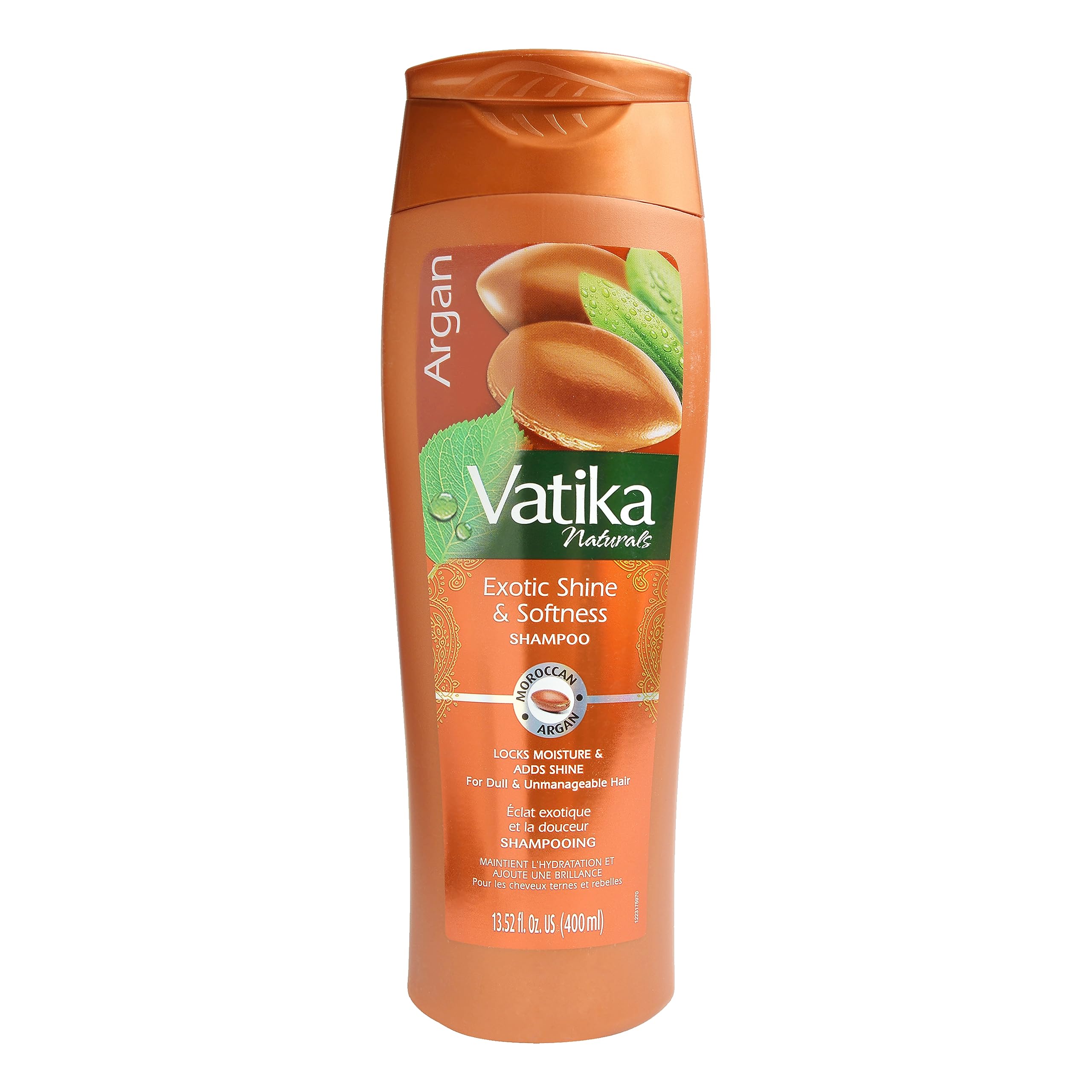 Vatika Naturals Argan Oil Shampoo for Women – Nourishing, Strengthening & Moisturizing Cleanser (400ml)