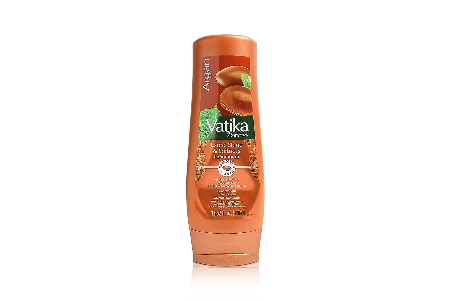 Vatika Naturals Moisturizing Conditioner – Deep Hydration for Dry, Damaged & Frizzy Hair | Argan & Henna 400ml
