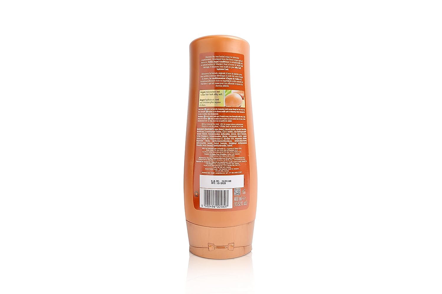 Vatika Naturals Moisturizing Conditioner – Deep Hydration for Dry, Damaged & Frizzy Hair | Argan & Henna 400ml