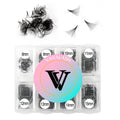 VAVALASH 600 Fans Premade Loose Fans for Volume Lash Extensions | 8-15mm Mixed Length