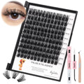 Vayator Lashes Mixed Kit – 8–20mm DD Curl & D Curl False Lashes with Lash Bond & Seal