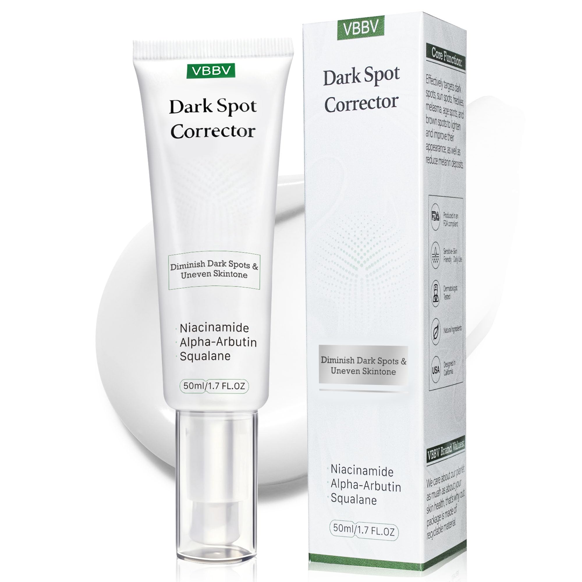 VBBV Dark Spot Remover Serum for Face & Body – Hyperpigmentation & Melasma – 1.7 fl oz