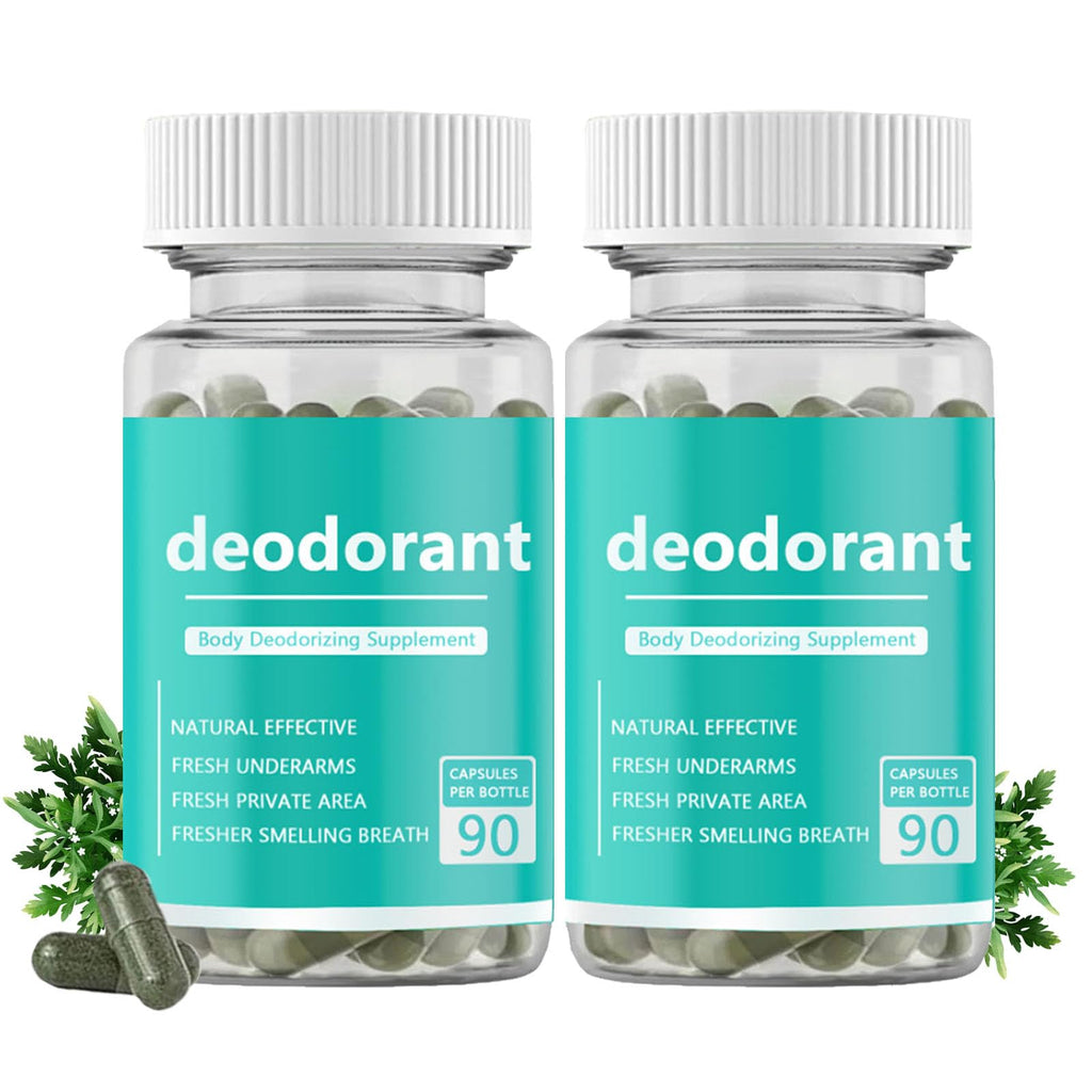 Vbolre Body Deodorizing Supplement – Chlorophyll Odor Control Capsules (90 Count)