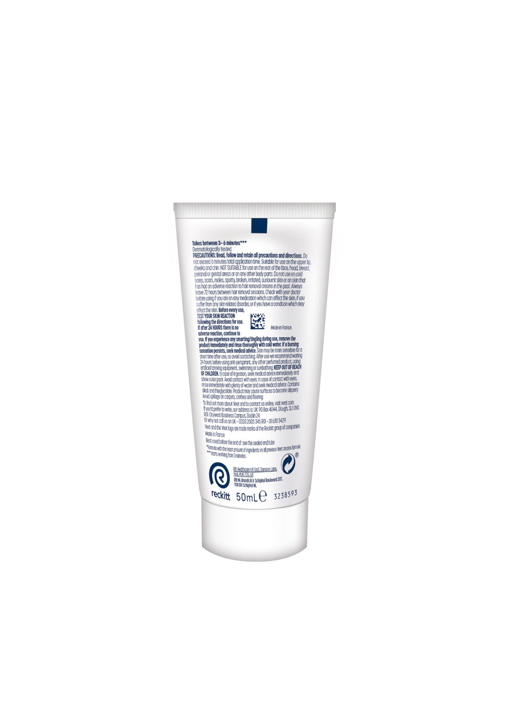 Veet Face Cream Kit Sensitive (2x50ml) – Up to 7 Days Smoothness