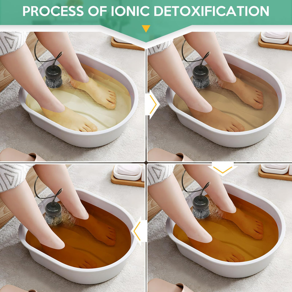 Veicomtech Dual Ionic Foot Bath Detox Machine – Pro Spa System