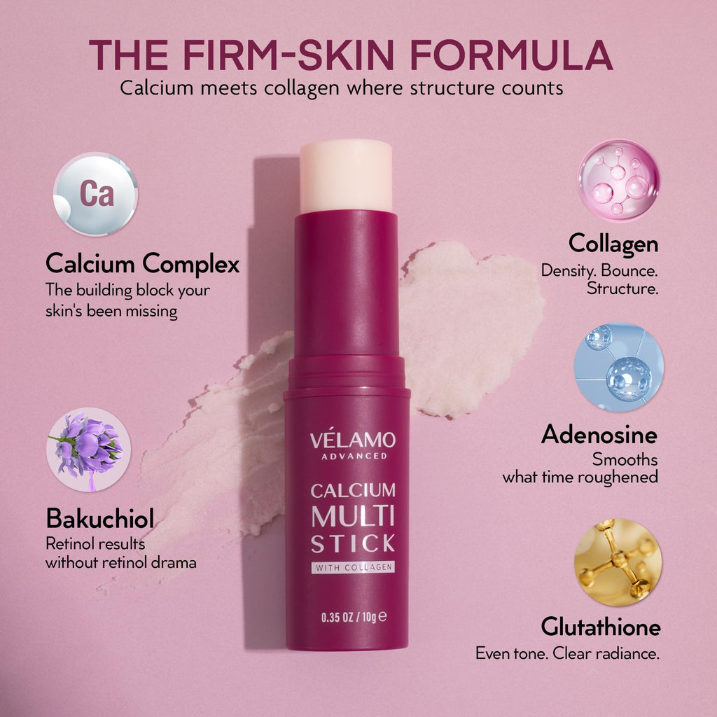 VELAMO ADVANCED Calcium Multi Balm Stick – Hydration, Firming & Under-Eye Care