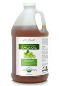 Velona Amla Oil USDA Organic - 64oz Cold-Pressed, 100% Pure & Natural Carrier Oil