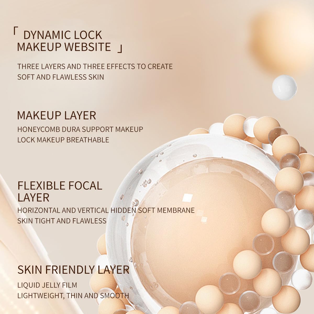 Venrock 24HR Moisturizing Foundation – Ivory White, 30ml | Waterproof & Buildable Coverage