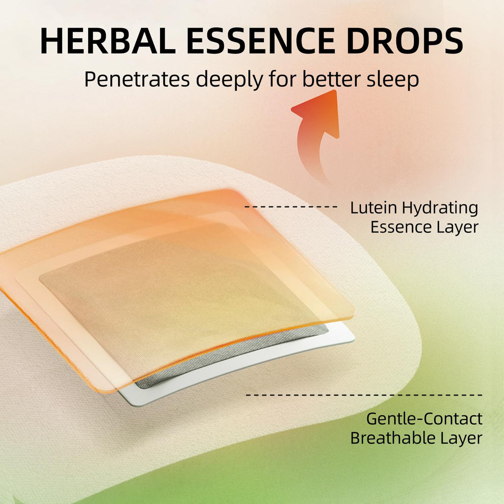 Venrock Lutein Self-Heating Steam Eye Mask – 10 Packs | Heated Eye Mask for Dry Eyes, Dark Circles & Puffiness