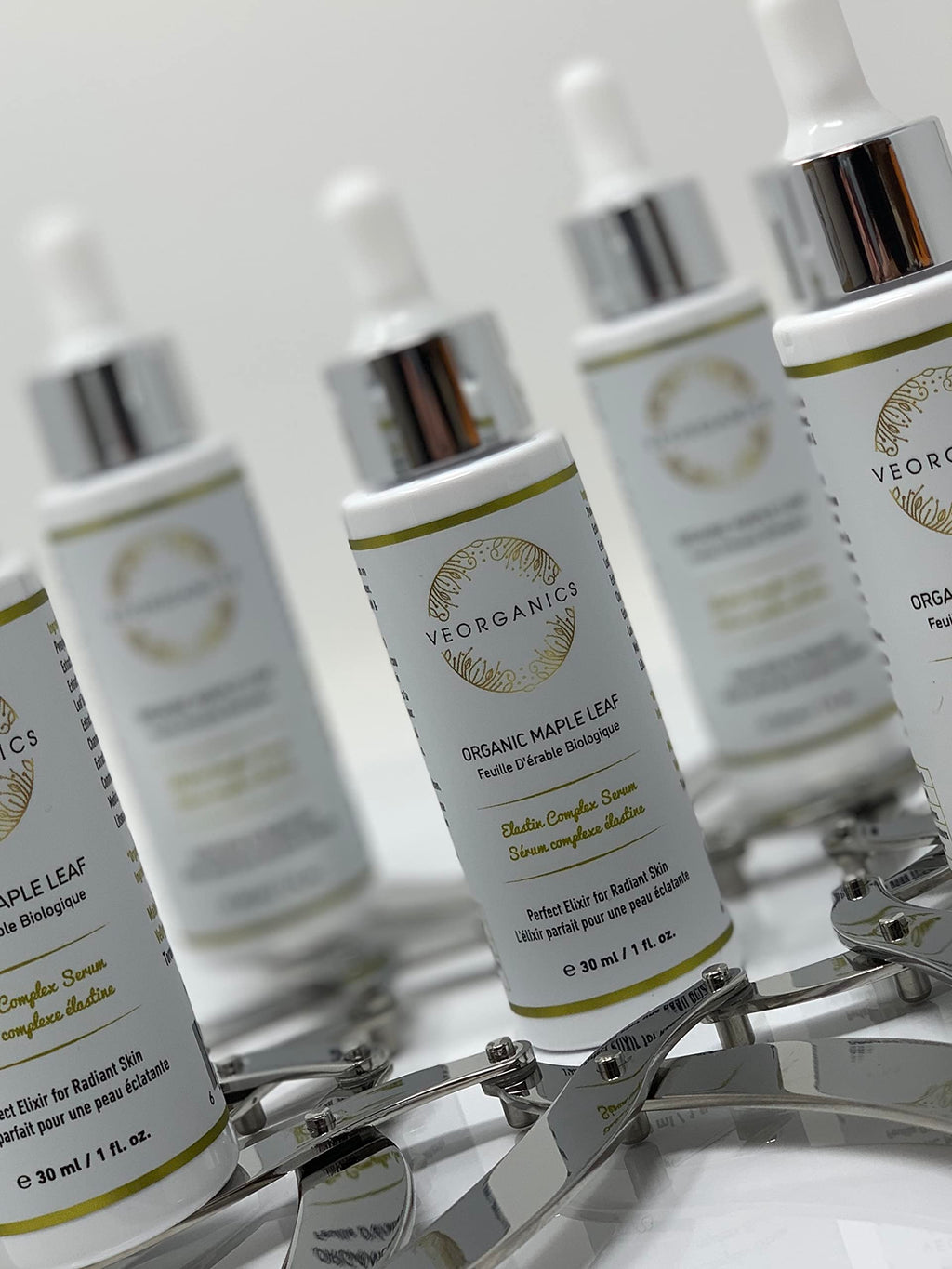 VeOrganics Maple Leaf Elastin Complex Facial Serum – Vitamin C Rich Anti-Aging