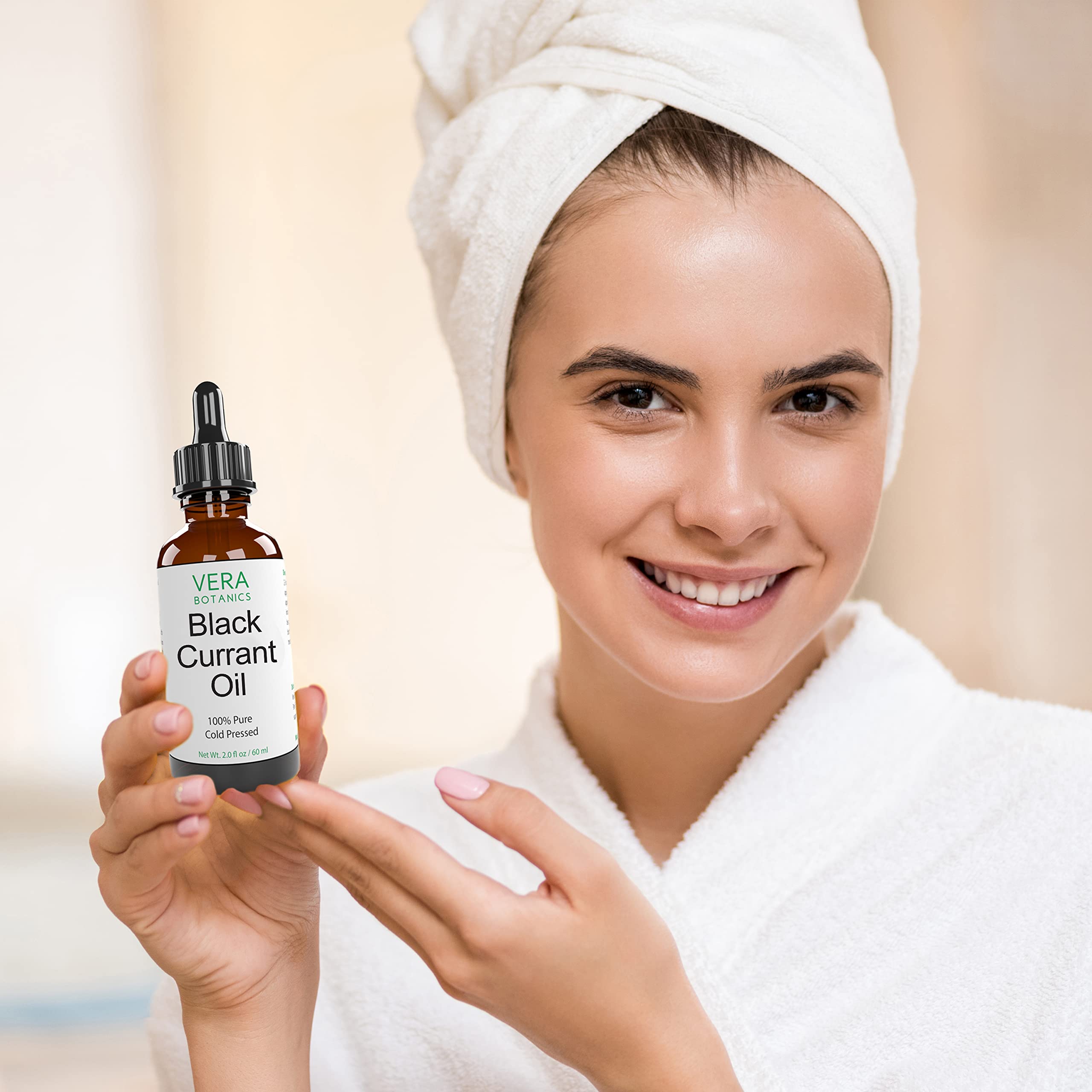 Vera Botanics Black Currant Oil – 100% Pure, Cold-Pressed & Unrefined