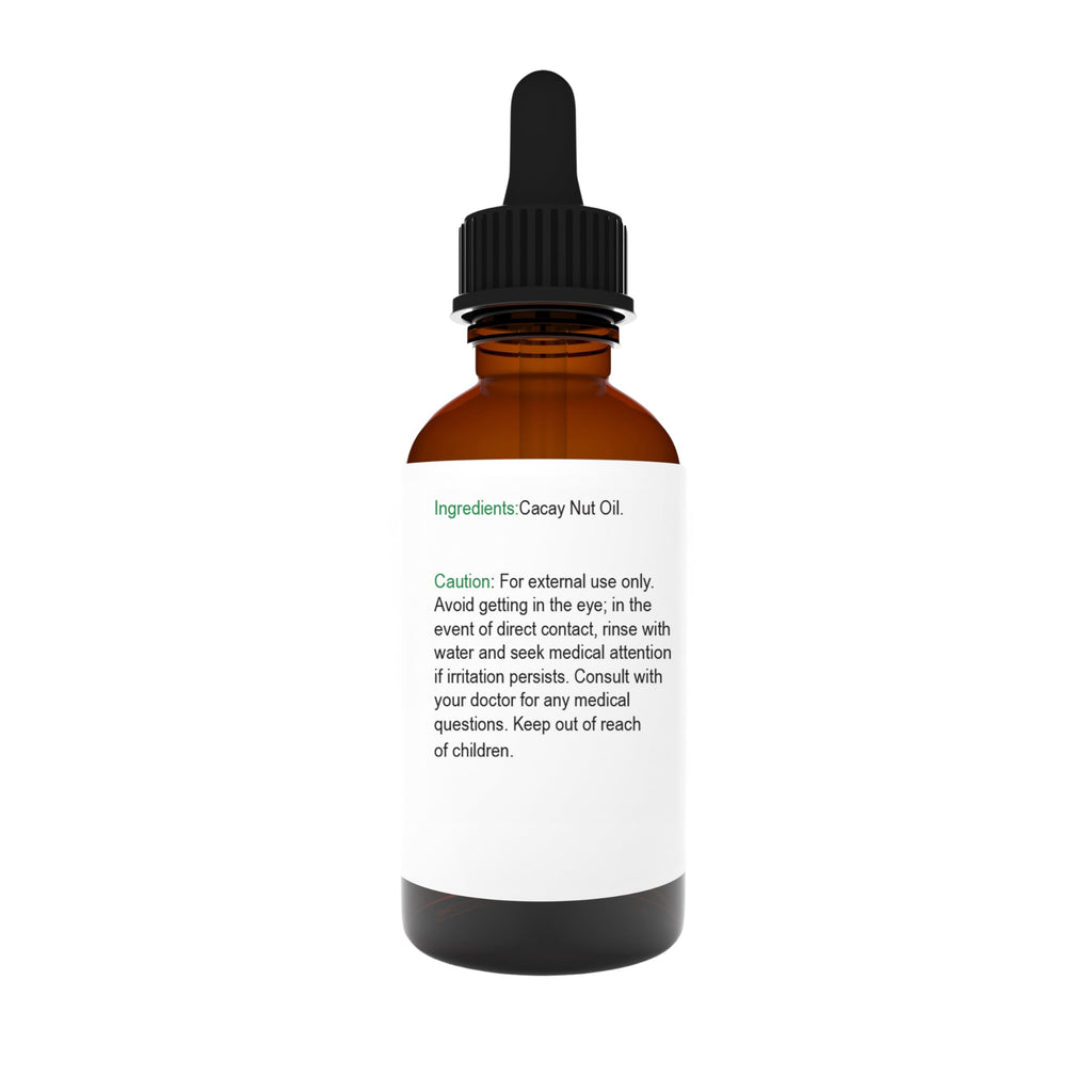 Vera Botanics Cacay Nut Oil – 100% Pure & Natural, Cold-Pressed & Unrefined for Face, Hair, Skin & Nails