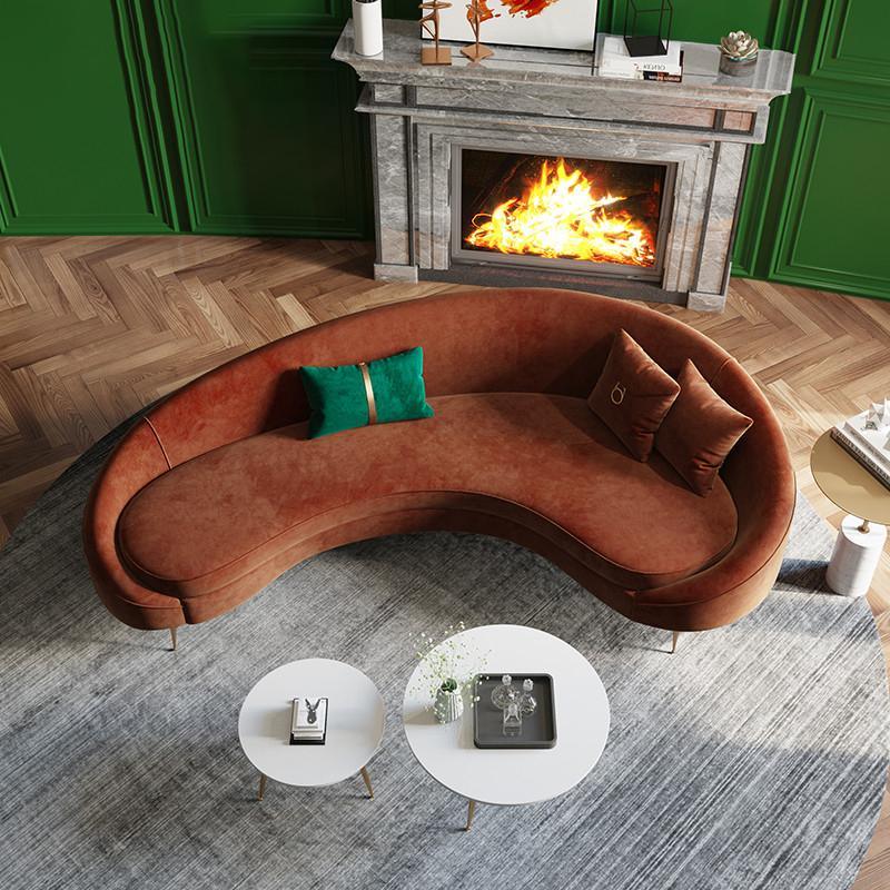 Verano Three Seater Sofa, Red Velvet
