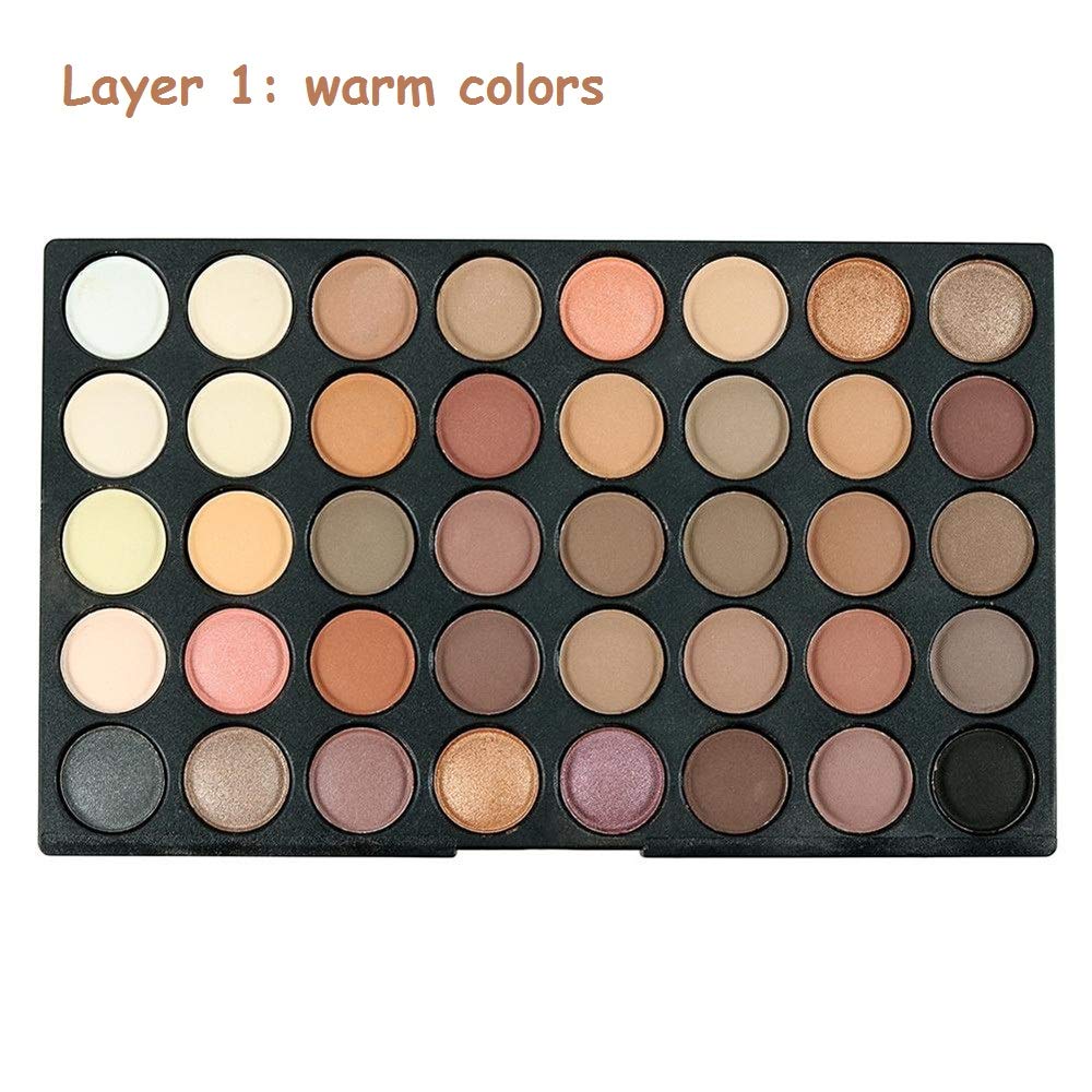 VERONNI 120 Colors Mini Eyeshadow Palette – 3-Layer Matte & Shimmer Palette (120 Colors)