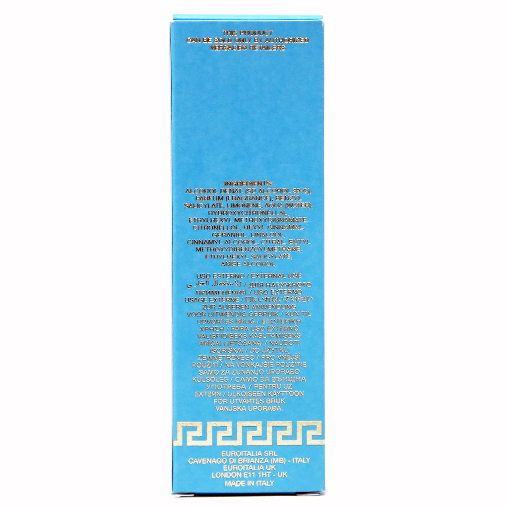 Versace Dylan Turquoise Pour Femme 0.3 oz EDT Travel Spray – On-the-Go Fragrance