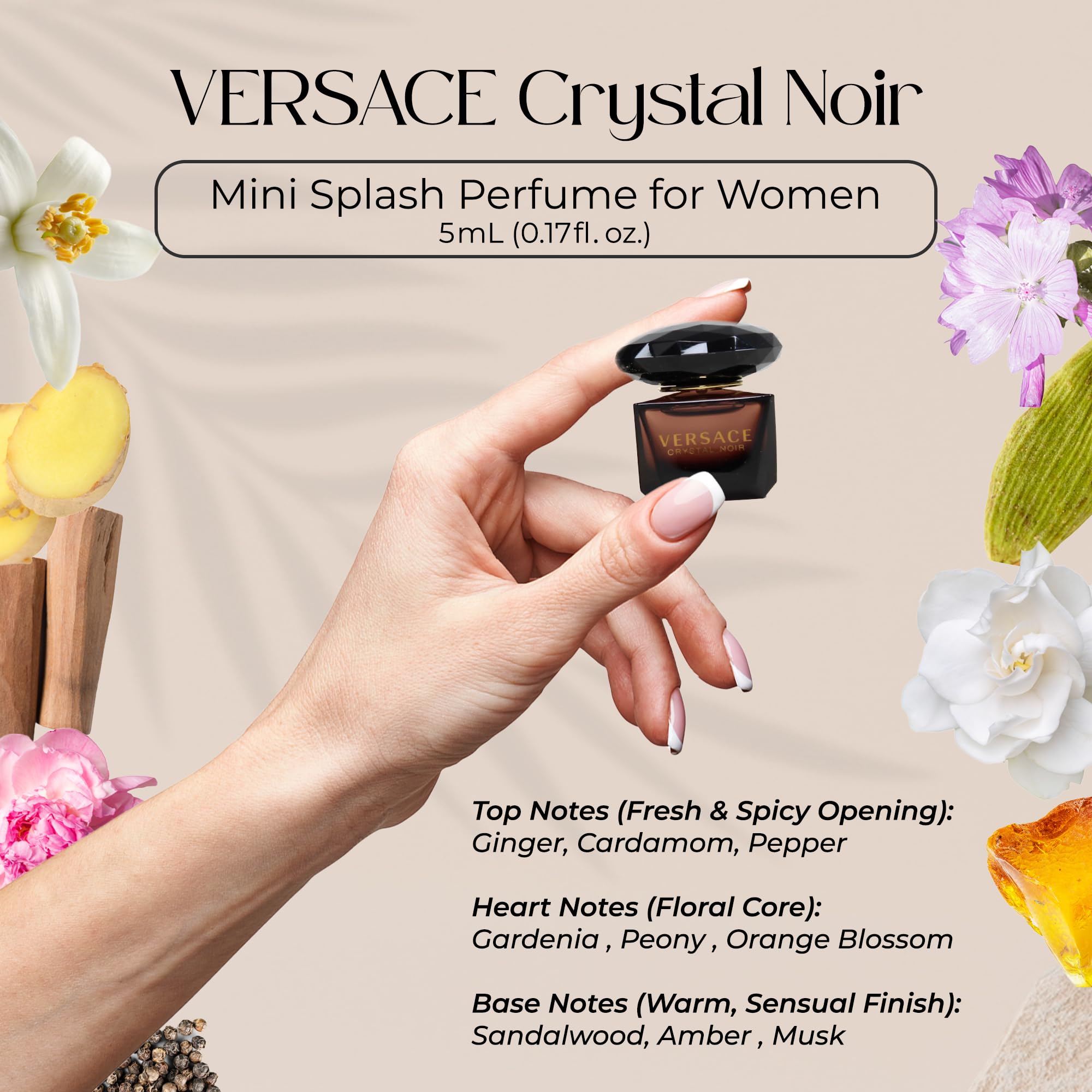 Versace Gifts & Sets – Womens Mini Fragrance Set: Crystal Noir, Bright Crystal, Eros Pour Femme, Dylan Blue
