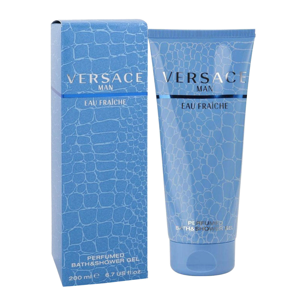Versace Man Eau Fraiche Shower Gel 6.7 oz – Fresh, Masculine Scent