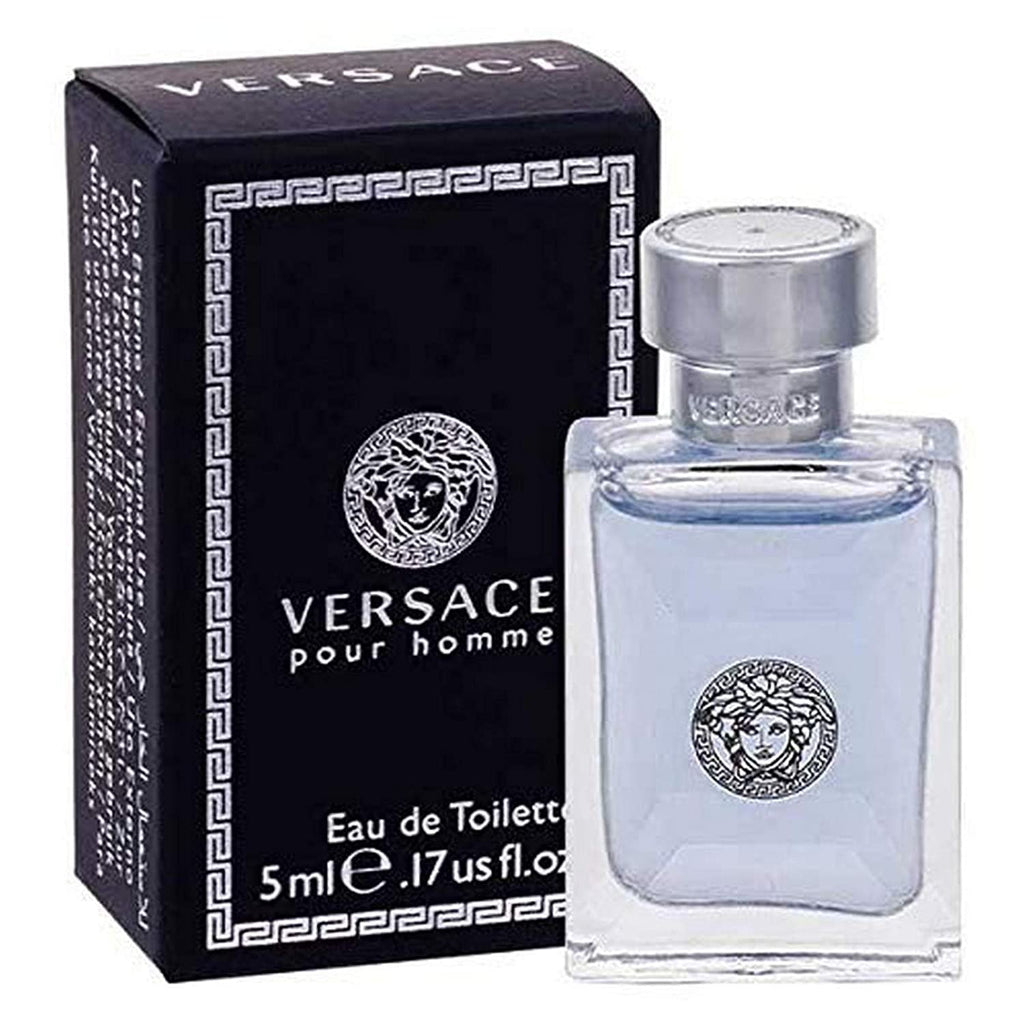 Versace Pour Homme 5ml Mini EDT | Portable Designer Fragrance for Men