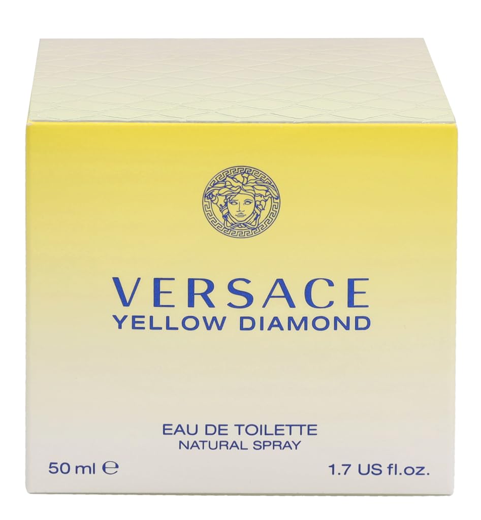 Versace Yellow Diamond Eau de Toilette for Women – 1.7 oz