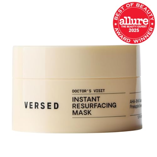 Versed Doctor's Visit Skin Resurfacing Mask - Glycolic & Lactic Acid Exfoliant with Enzymes