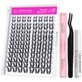 VEYESBEAUTY Bunny Lash Clusters Kit – DIY Dramatic Lashes with Bond & Seal