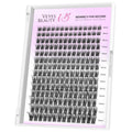 VEYESBEAUTY Dreamy Lash Clusters – DIY False Eyelashes, 8-16mm Mixed Length