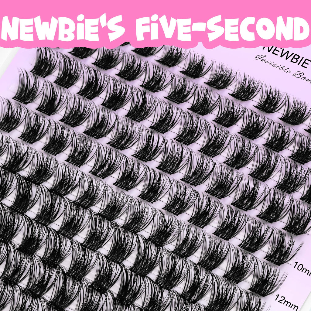 VEYESBEAUTY Lash Clusters – DIY False Eyelashes, Five-Second Series (8-16mm)