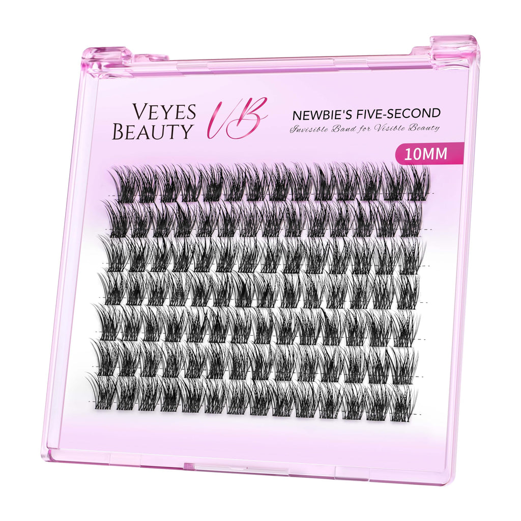 VEYESBEAUTY Lash Clusters Five-Second Series Dreamy 10mm DIY Eyelashes