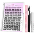 VEYESBEAUTY Lash Clusters Kit – DIY Eyelash Extensions, Five-Second Series, LuxeBold Kit