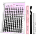 VEYESBEAUTY Manga Lash Clusters Kit – DIY Eyelash Extensions, Five-Second Wispy Lashes