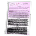VEYESBEAUTY One More+ Lash Clusters Tray – DIY Wispy Lashes, Bottom 7D 30D 40D Mix