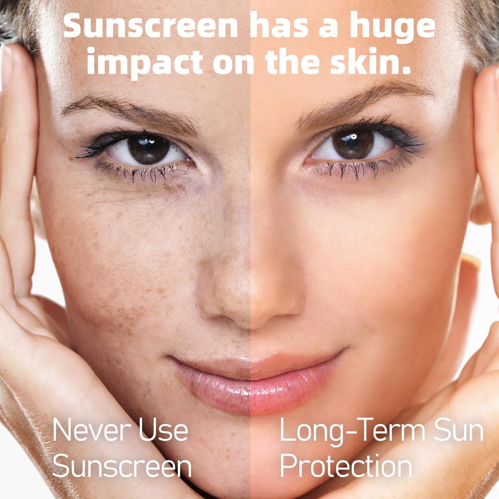 VGO Tinted Sunscreen for Face SPF 50 | Hydrating Sun Essence | Travel Size 50 ml