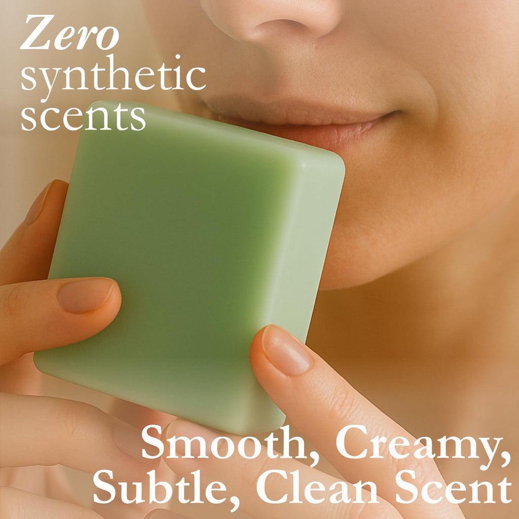 Viatina 100% Grass-Fed Beef Tallow Soap Bar – Eucalyptus, Handmade in USA, 3-Pack